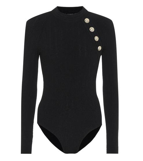 Ribbed-knit bodysuit | Balmain