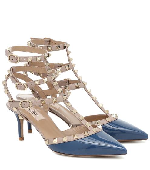 Valentino Garavani Rockstud patent leather pumps | Valentino