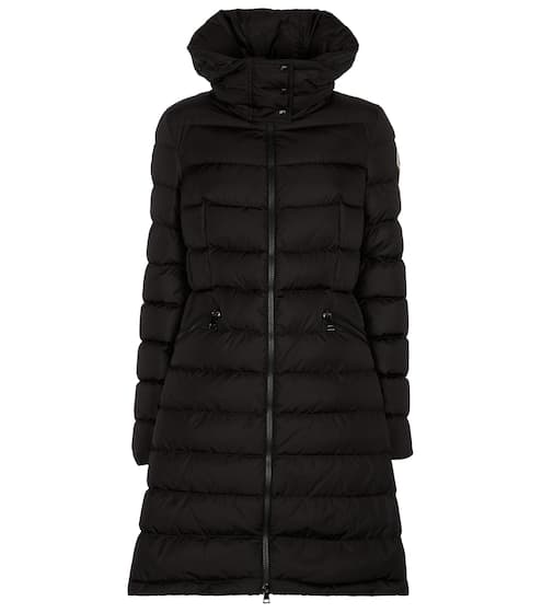 puffer jacket with fur hood designer