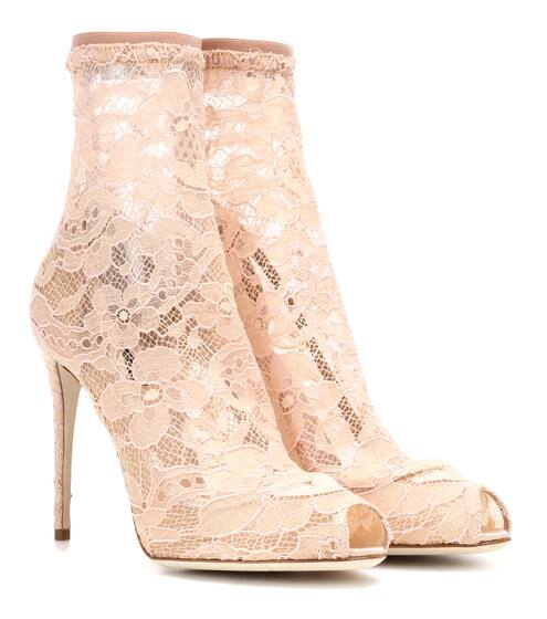 Bottines en dentelle | Dolce & Gabbana