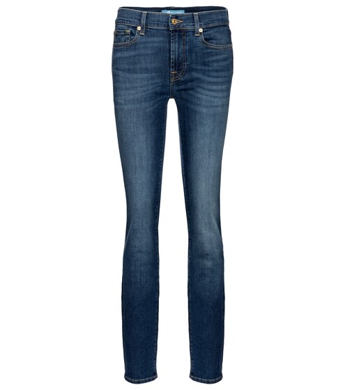 Roxanne mid-rise slim jeans | 7 For All Mankind