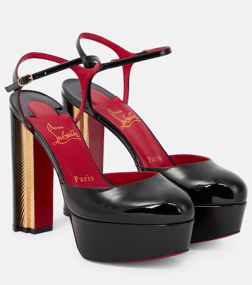 christian louboutin womens platform shoes