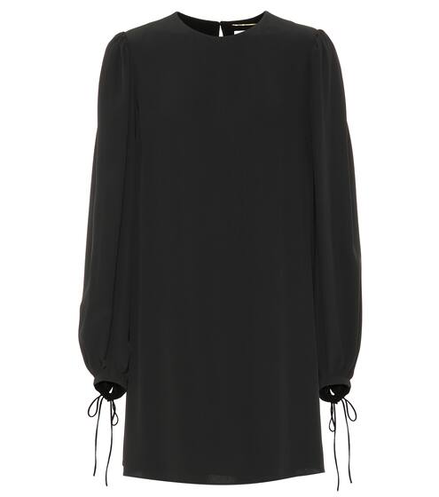 Crêpe minidress | Saint Laurent