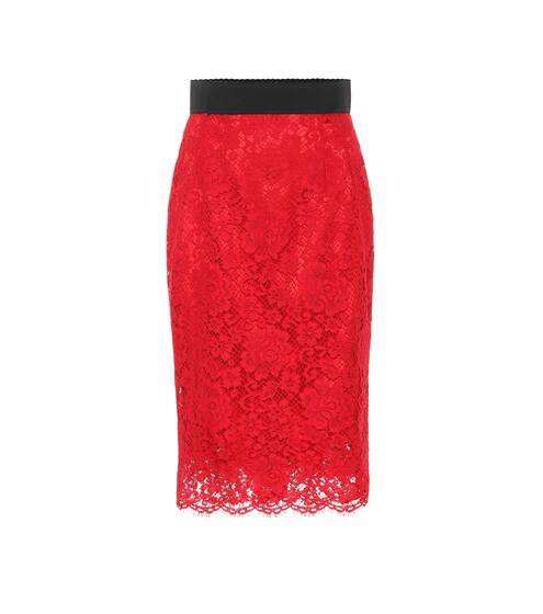 Lace pencil skirt | Dolce & Gabbana