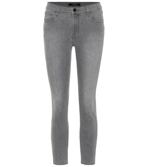 835 cropped mid-rise skinny jeans | J Brand