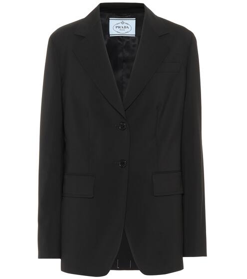 Wool blazer | Prada