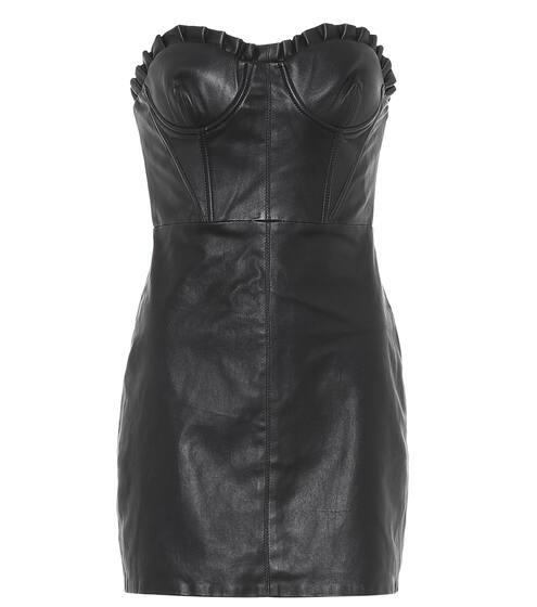 Julietta leather minidress | Grlfrnd
