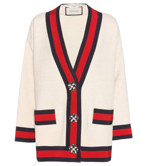 Cotton-blend cardigan | Gucci