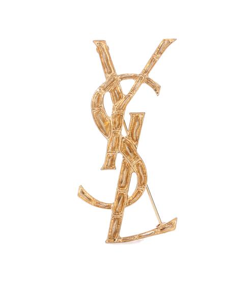Opyum YSL engraved brooch | Saint Laurent
