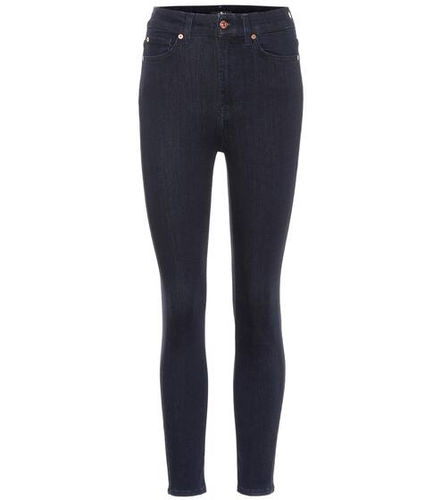 Aubrey high-rise skinny jeans | 7 For All Mankind