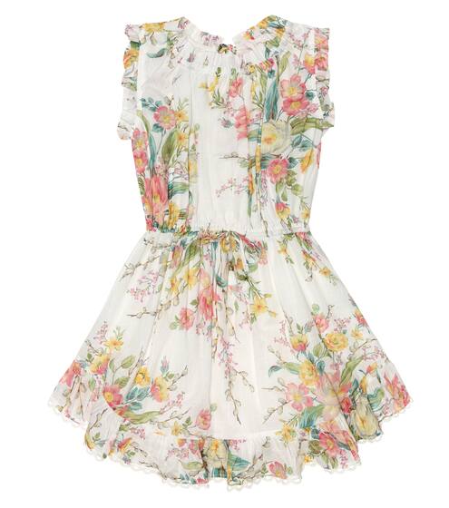 Zinnia floral cotton dress | Zimmermann Kids