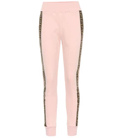 Cotton-blend trackpants | Fendi