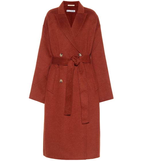 Wool and alpaca coat | Acne Studios