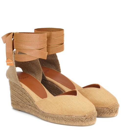 Chiara canvas wedge espadrilles | Castañer
