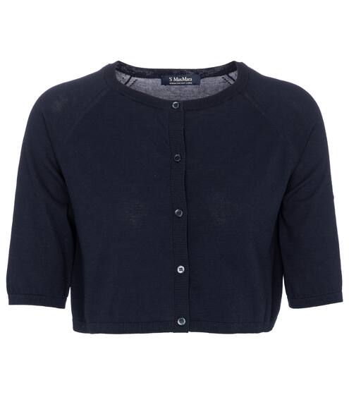 Orlanda cropped cotton cardigan | S Max Mara