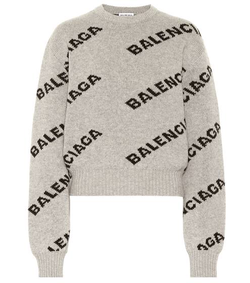 Camel hair and wool-blend sweater | Balenciaga