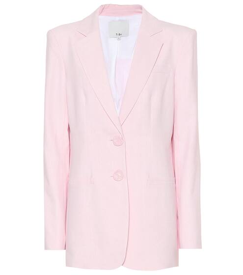 جاكيت بليزر بزر منفرد | Tibi