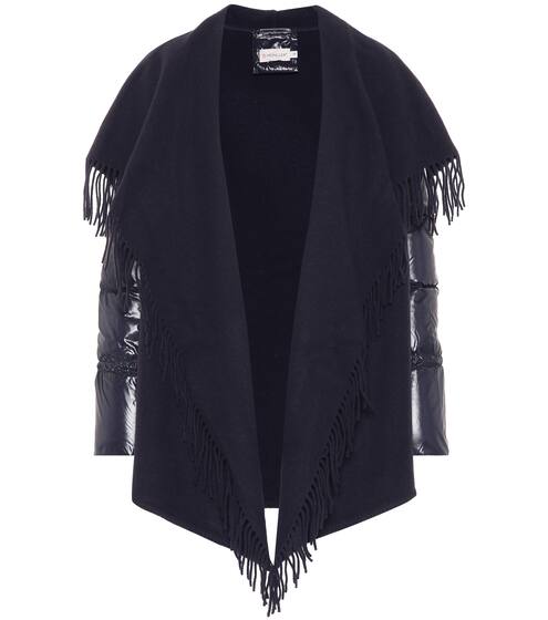 Wool-blend and down jacket | Moncler