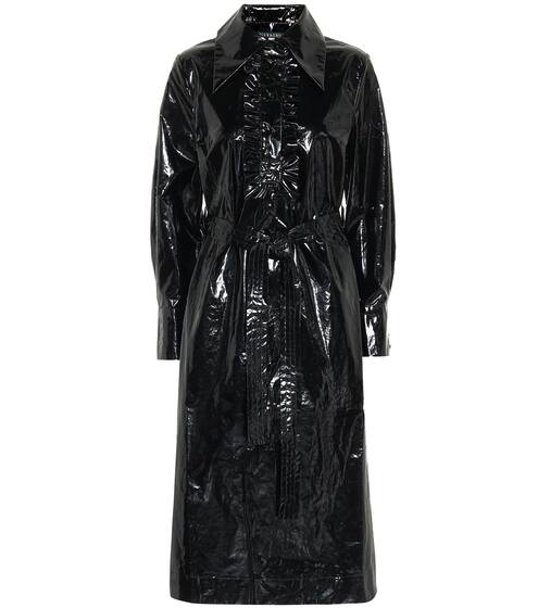 Beschichtetes Hemdblusenkleid | AlexaChung