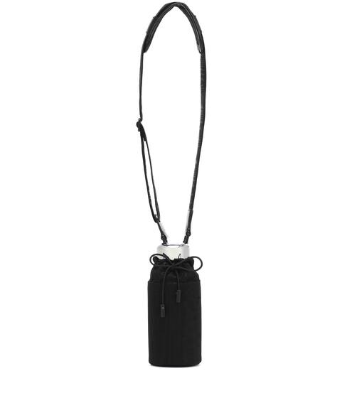 Bottle Holder moiré shoulder bag | Marine Serre