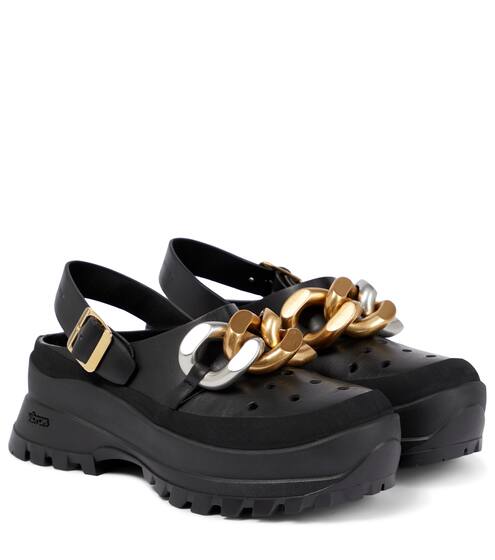 Falabella Trace embellished platform clogs | Stella McCartney