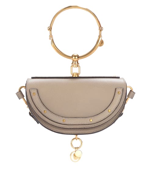 Designer Bags Luxury Women S Handbags At Mytheresa Nile Minaudière Leather Crossbody Bag Chloé