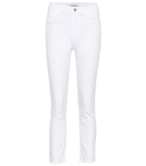 Ruby cropped high-rise skinny jeans | J Brand