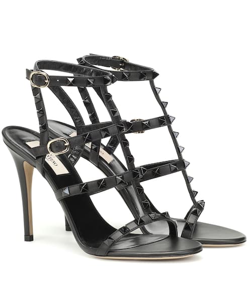 Valentino Garavani Rockstud leather sandals | Valentino