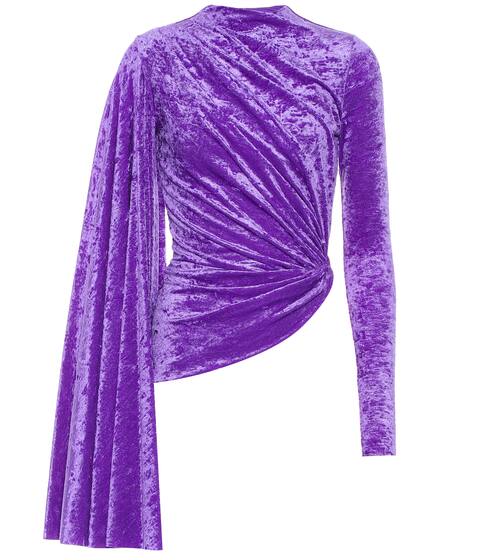 Velvet top | Balenciaga