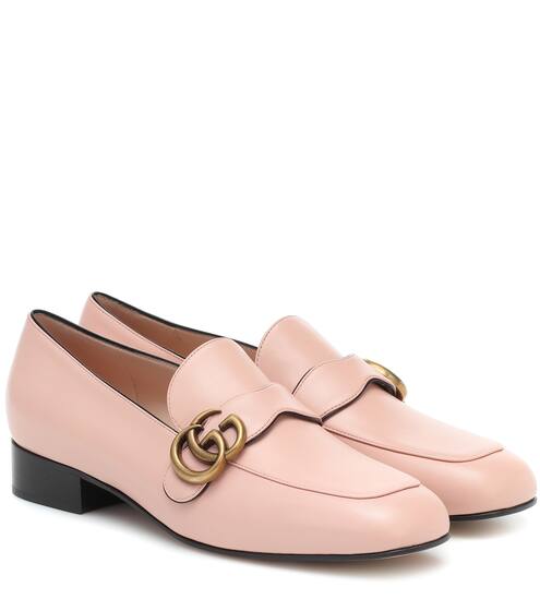 GG Marmont leather loafers | Gucci