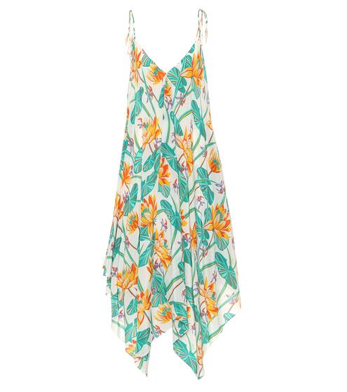 Paula's Ibiza printed silk maxi dress | Loewe