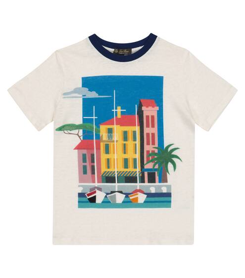 Linen T-shirt | Loro Piana Kids