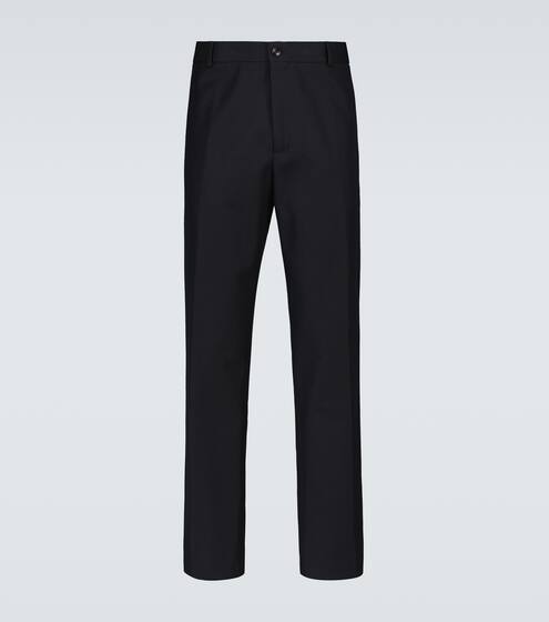 Cotton and wool chino pants | Loro Piana