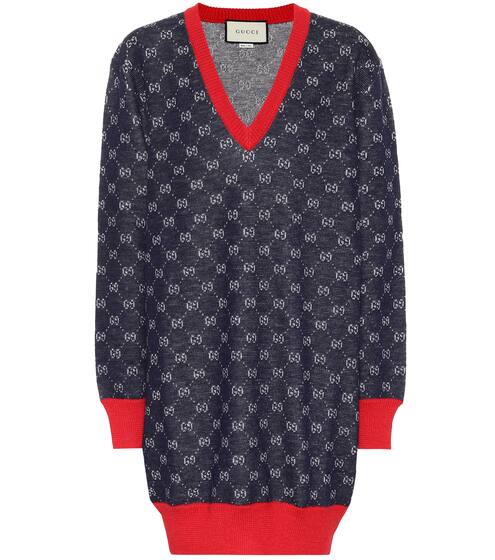 GG wool and alpaca sweater dress | Gucci
