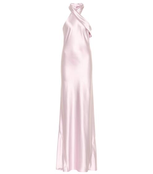 Exclusive to Mytheresa – Pandora silk satin dress | Galvan