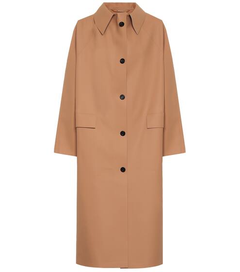 Rubberized raincoat | KASSL Editions