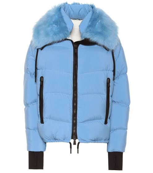 Plaret fur-trimmed down jacket | Moncler Grenoble