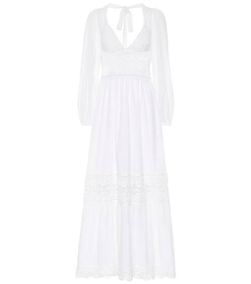 Exclusive to Mytheresa – Victoriana cotton maxi dress | Anna Kosturova