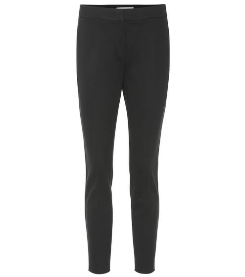 Pegno stretch jersey straight pants | Max Mara