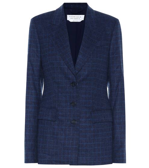 Olga checked wool-blend blazer | Gabriela Hearst