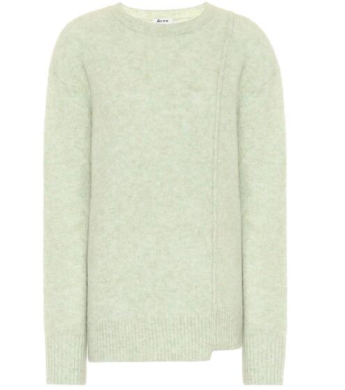 بلوفر من الصوف والألباكا المخلوط | Acne Studios