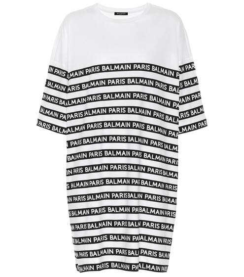 Oversized printed T-shirt | Balmain