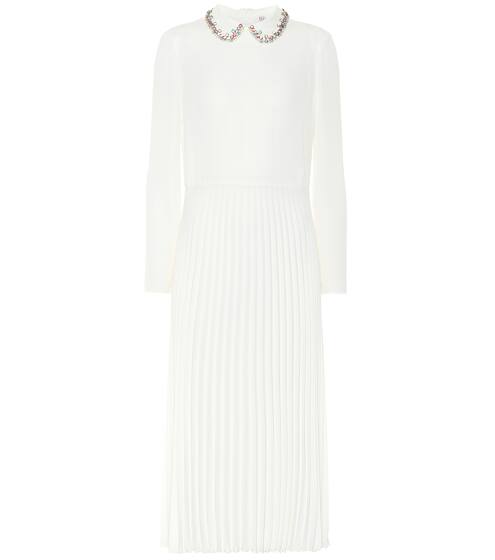 Embellished crêpe dress | REDValentino