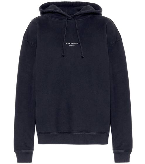 Logo cotton hoodie | Acne Studios