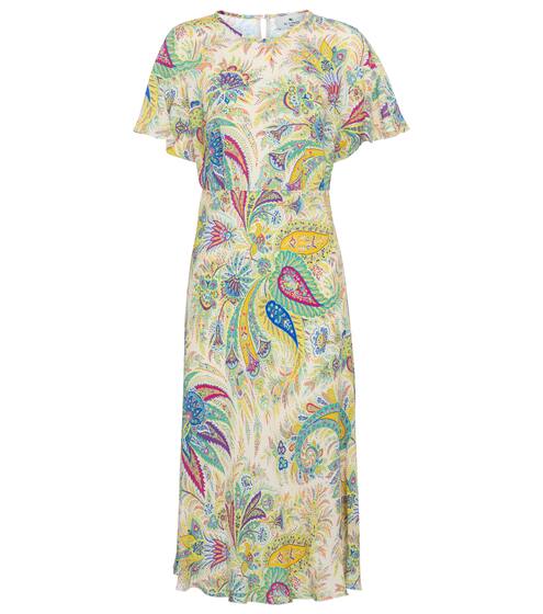 Paisley crêpe midi dress | ETRO