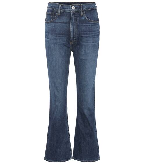 W5 Empire high-rise flared jeans | 3x1