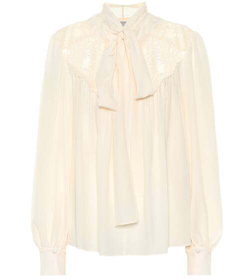 Silk crêpe de chine blouse | Stella McCartney
