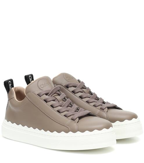 Exclusive to Mytheresa – Lauren leather sneakers | Chloé