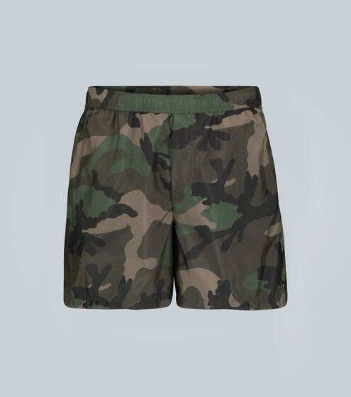 Camouflage swim shorts | Valentino