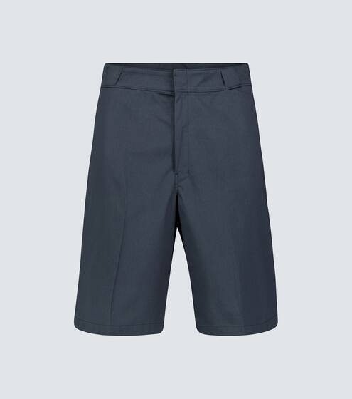 Gabardine knee-length shorts | Prada